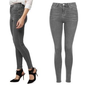 TOPSHOP Jamie High Rise Ankle Skinny Jeans W28 L30